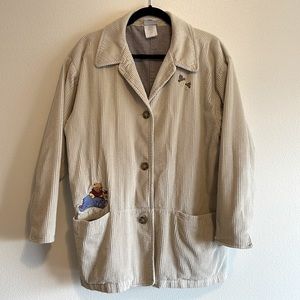 Disney Winnie the Pooh Eeyore Corduroy Jacket
